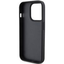 apple iphone 6 - Ferrari "FEHCP15LRDUK Hardcase Quilted Metal Logo iPhone 15 Pro" Black - 3 nuotrauka