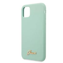 casio gold vintage - Guess "GUHCN65LSLMGG Vintage Gold Logo Case iPhone 11 Pro Max" Green - 5 nuotrauka