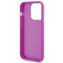 deklas iphone 15 pro guess - Guess "GUHCP15LPMSDGSF Disco Metal Script iPhone 15 Pro" Fuchsia - 3 nuotrauka