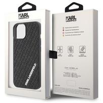 iphone 13 telefono deklas karl lagerfeld - Karl Lagerfeld "KLHCP15S3DMKRLK Hardcase 3D Rubber Multi Logo iPhone 15" - 2 nuotrauka
