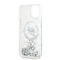 iphone 13 telefono deklas karl lagerfeld - Karl Lagerfeld Liquid Glitter Choupette Head MagSafe Apple iPhone 13 - dėklas telefonui skaidrus - 3 nuotrauka
