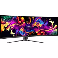 curved monitorius - MSI MPG 491CQPXDE QD-OLED - 2 nuotrauka