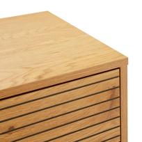 zievs - Komoda Home4you Line 45131, ąžuolo, 120 x 40 cm x 75 cm, 1 vnt. - 5 nuotrauka