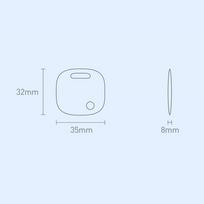 gps tracker -  Baseus T2 Pro Smart Device Tracker  (baltas) - 7 nuotrauka