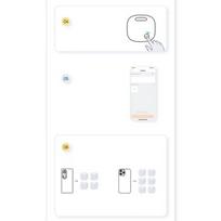 gps tracker -  Baseus T2 Pro Smart Device Tracker  (baltas) - 8 nuotrauka