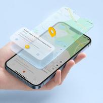 gps tracker -  Baseus T2 Pro Smart Device Tracker  (baltas) - 13 nuotrauka