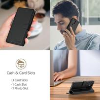 samsung a56 juodas - Tech-Protect "Wallet Case for Samsung Galaxy A56 5G" Juodas (Black) - 3 nuotrauka