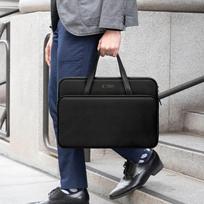 nesiojamo kompiuterio 14 deklas - Tech-Protect Carrying Bag for 13-14" Laptop - Black - 2 nuotrauka