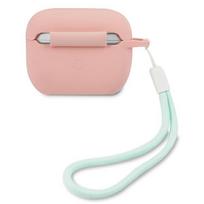 apple airpods ausines - Guess GUACAPLSVSPG Vintage case for Airpods Pro Pink - 3 nuotrauka