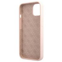 iphone deklas - Guess "GUHMP13MLSLMGLP Silicone Script Gold Logo Magsafe iPhone 13" - 3 nuotrauka