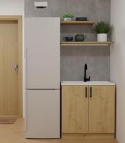 virtuvine spintele 80 cm - Topeshop Apatinė virtuvės spintelė KATIA D-80 DĄB ARTISAN (Artisan Oak) - 6 nuotrauka