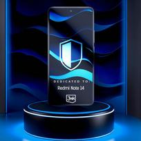 xiaomi 14 stiklas - Hybrid glass 3mk FlexibleGlass for Xiaomi Redmi Note 14 5G - 5 nuotrauka