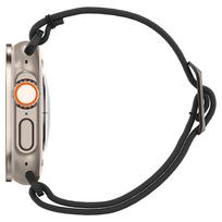 apple watch ultra apyrankes - Spigen Glas.TR Slim Pro grūdintas stiklas Apple Watch Ultra (49 mm), Titanas (Titanium) - 3 nuotrauka