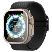 apple watch ultra apyrankes - Spigen Glas.TR Slim Pro grūdintas stiklas Apple Watch Ultra (49 mm), Titanas (Titanium) - 10 nuotrauka