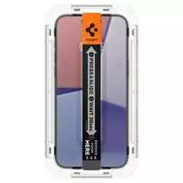 iphone telefonai - Spigen "Glas.tR EZ Fit" Grūdintas Stiklas Apple iPhone 15/16 - 1 vnt. Skaidrus (Clear) - 2 nuotrauka