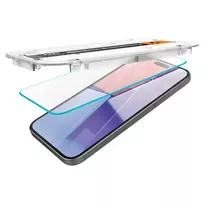 iphone telefonai - Spigen "Glas.tR EZ Fit" Grūdintas Stiklas Apple iPhone 15/16 - 1 vnt. Skaidrus (Clear) - 3 nuotrauka