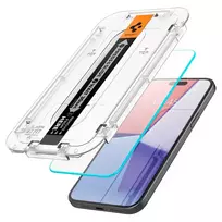iphone telefonai - Spigen "Glas.tR EZ Fit" Grūdintas Stiklas Apple iPhone 15/16 - 1 vnt. Skaidrus (Clear) - 5 nuotrauka