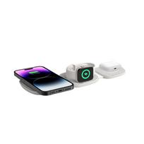 apple watch 1 - Tech-Protect QI15W-A32 3in1 Magnetic MagSafe Wireless Charger Pilkas (Grey) - 3 nuotrauka