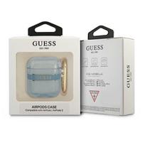 airpods deklas guess - Guess GUA2HHTSB Case for AirPods 1 / 2 Blue Cord - 2 nuotrauka