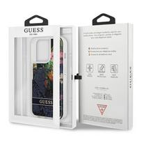 deklas iphone 13 guess - Guess "Liquid Glitter Flower Case iPhone 13 Pro" Blue - 2 nuotrauka