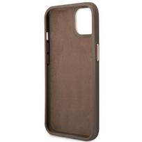casio gold vintage - Guess iPhone 14 Plus Hard Case 4G Vintage Gold Logo - Rudas (Brown) - 3 nuotrauka