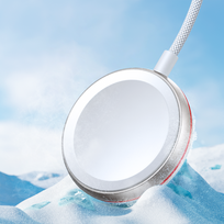 5w usb pakrovejas - Joyroom S-IW012 Greito įkrovimo magnetinis įkroviklis 2-in-1 30W 1.5 m (Balta - White) - 6 nuotrauka