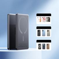 isorine baterija 20w - Joyroom JR-PBM08 5000mAh 20W Pilkas (Gray) - 4 nuotrauka