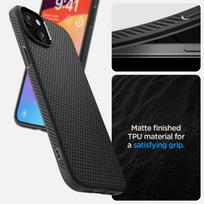 iphone air spigen - Spigen "Liquid Air iPhone 15" Matte Black - 7 nuotrauka