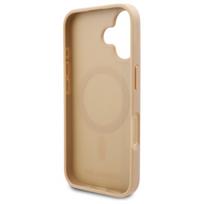 telefono deklas karl lagerfeld - Karl Lagerfeld "Hot Stamp Magsafe iPhone 16" Beige - 3 nuotrauka