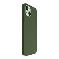 iphone 14 silikoninis deklas - 3MK "Hardy Silicone MagCase iPhone 15 Plus" Alpine Green - 3 nuotrauka