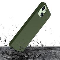 iphone 14 silikoninis deklas - 3MK "Hardy Silicone MagCase iPhone 15 Plus" Alpine Green - 6 nuotrauka