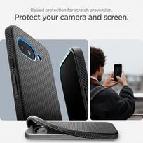 google pixel 9a - Spigen "Liquid Air Case for Google Pixel 9A" Juodas (Black) - 4 nuotrauka