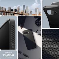 google pixel 9a - Spigen "Liquid Air Case for Google Pixel 9A" Juodas (Black) - 7 nuotrauka