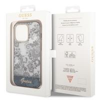 apple iphone 6 - Guess "GUHCP14XHGPLHG PC/ TPU Toile De Jouy Case iPhone 14 Pro Max" Grey - 2 nuotrauka