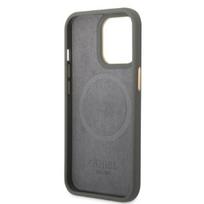 iphone 13 pro magsafe - Apple iPhone 13 Pro Guess dėklas Peony Logo Plate MagSafe (GUHMP13LSAPSTG) pilkos spalvos - 3 nuotrauka