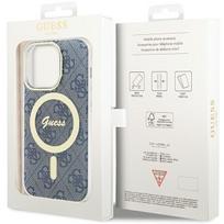 iphone 15 pro blue - Apple iPhone 15 Pro Guess dėklas IML 4G MagSafe (GUHMP15LH4STB) mėlynos spalvos - 2 nuotrauka
