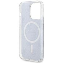 iphone 15 pro blue - Apple iPhone 15 Pro Guess dėklas IML 4G MagSafe (GUHMP15LH4STB) mėlynos spalvos - 3 nuotrauka