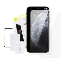 5 pro max - Baseus "0.3mm Full-glass Tempered Glass Film iPhone XS Max/ 11 Pro Max" (2pcs) - 4 nuotrauka