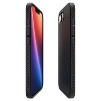 apple 17e - Spigen Liquid Air MagSafe dėklas Apple iPhone 16e Juodas (Black) - 9 nuotrauka