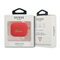 airpods deklas guess - Guess GUA3LSCHSR Silicone Case for Airpods 3 Red - 2 nuotrauka