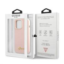 iphone 13 pro magsafe - Guess "GUHMP13XLSLMGLP Silicone Script Gold Logo Magsafe iPhone 13 Pro Max" - 2 nuotrauka