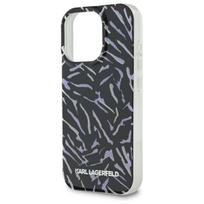 zebra telefonas - Karl Lagerfeld "Zebra With Cord iPhone 16 Pro" Purple - 4 nuotrauka
