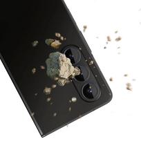 samsung galaxy fold apsauginis stikliukas - 3MK Lens Protection Pro Sam Z Fold 5 black/black Camera lens protection with mounting frame 1pc - 4 nuotrauka