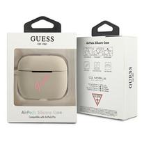 apple airpods ausines - Guess GUACAPLSVSGP Vintage Case for Airpods Pro Grey - 2 nuotrauka