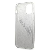 telefonas iphone pro max 12 - Guess "GUHCP12LPCUGLSGO PC/ TPU Vintage Cover iPhone 12 Pro Max" Gold - 3 nuotrauka