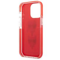 iphone 13 telefono deklas karl lagerfeld - Karl Lagerfeld "TPE Karl and Choupette Case iPhone 13 Pro" Red - 3 nuotrauka