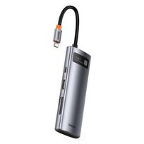 baseus hdmi usb c hub rj45 - Baseus USB HUB 1x RJ-45 1x USB-C + 3x USB-A 3.0 (BSU3032) - 11 nuotrauka