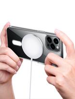 apple iphone 6 - Joyroom "JR-14D6 Magnetic case iPhone 14 Pro" Transparent - 2 nuotrauka