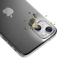 apsauginis stikliukas 15 pro - Apsauginis stikliukas kamerai 3mk Lens Pro Apple iPhone 15 Plus sidabrinis - 3 nuotrauka