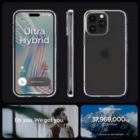 spigen iphone 15 pro ultra hybrid - Spigen "Ultra Hybrid iPhone 15 Pro" Frost Clear - 2 nuotrauka